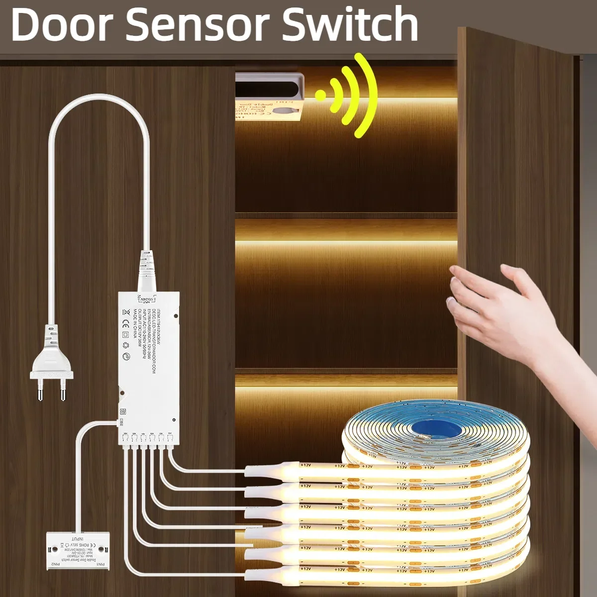 Ldr Light Sensor - 2-10PCS Smart Door Sensor Control LED
