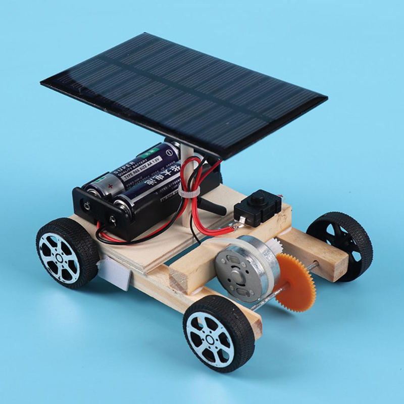 Diy Kit Elektronik - Assemble Solar Car Creative Inventions Motor