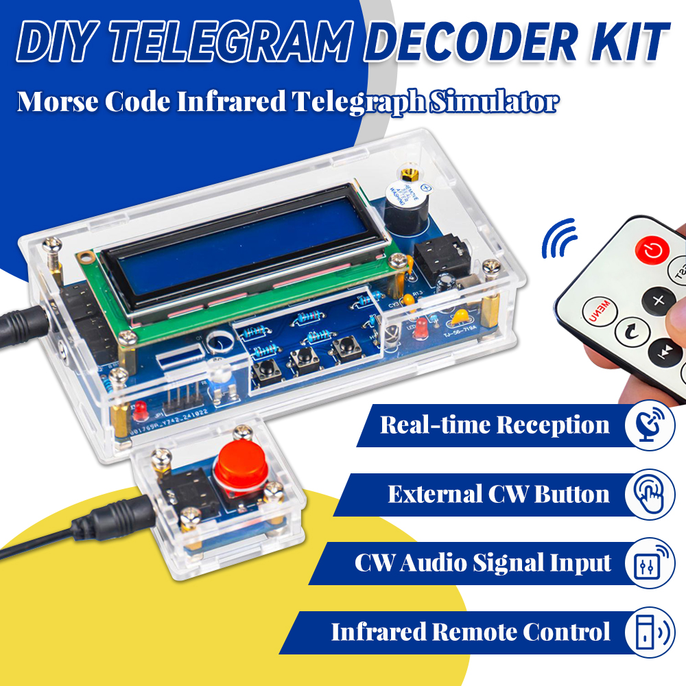R/Diy Electronics - DIY Telegraph Decode with Digital Display