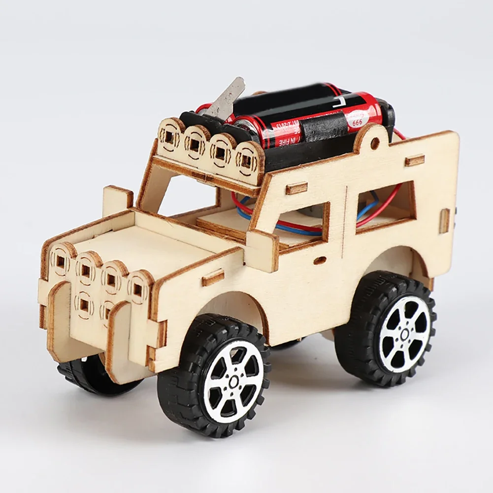 Diy Kit Elektronik - Electric DIY Jeep Model Kit -