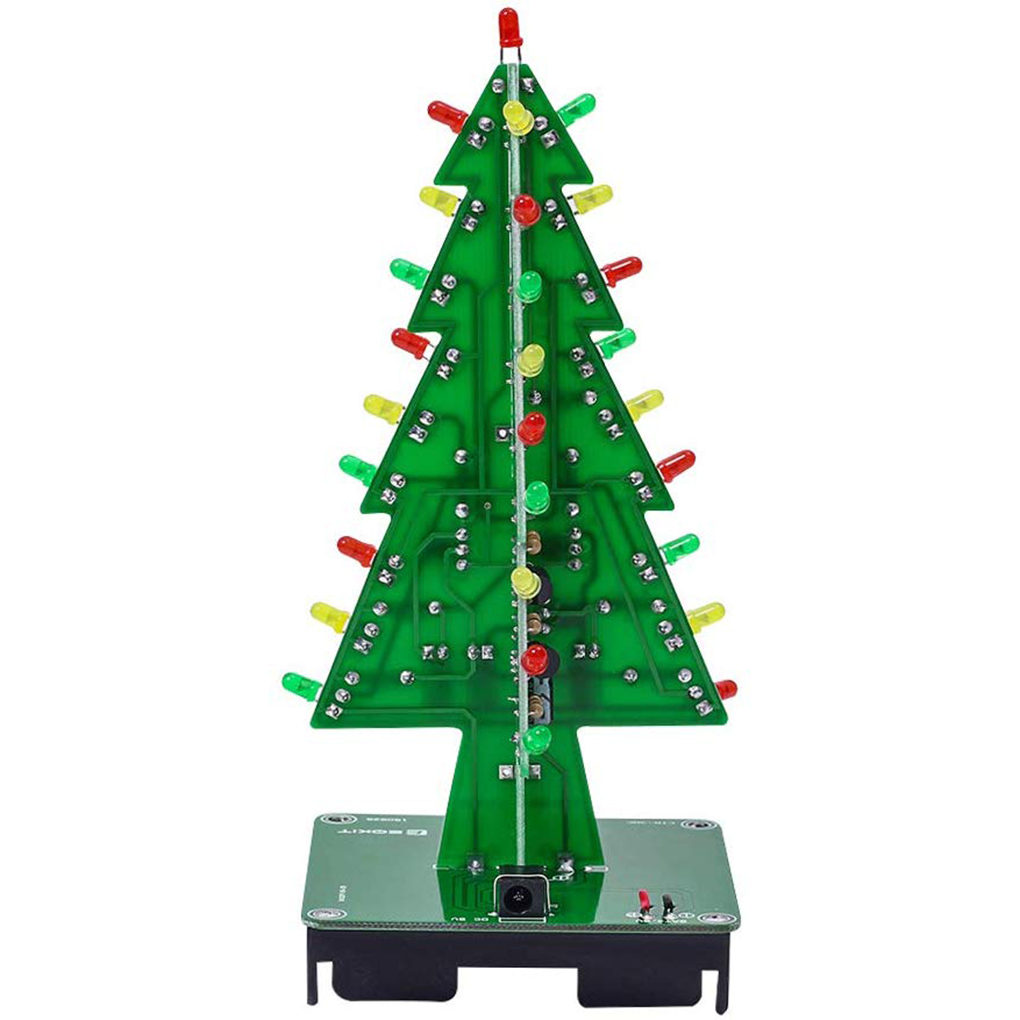 Diy Electronics Tool Kit - DIY Christmas Tree LED Flash Kit