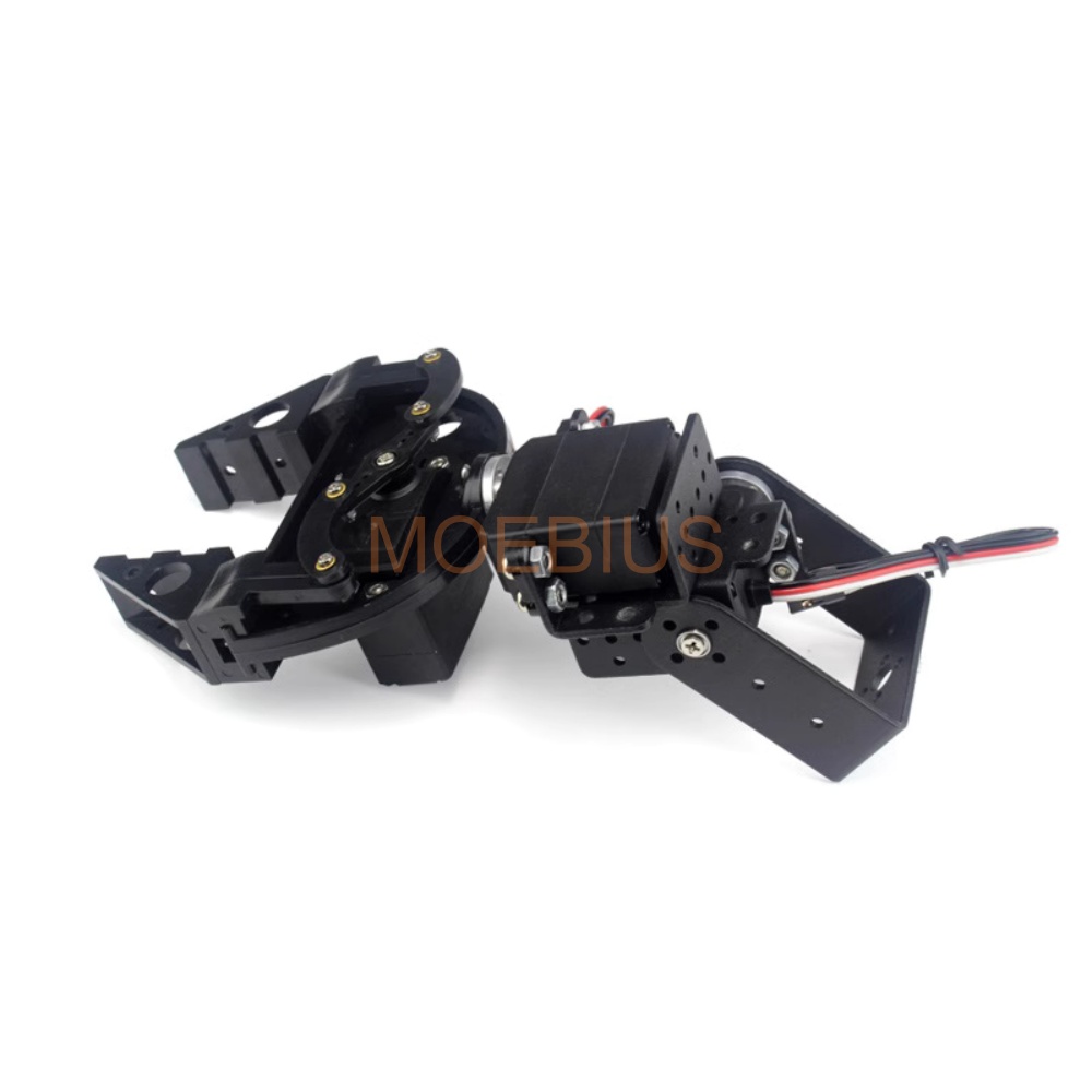Diy Kit Elektronik - 2 DOF Robot Arm Claw Gripper