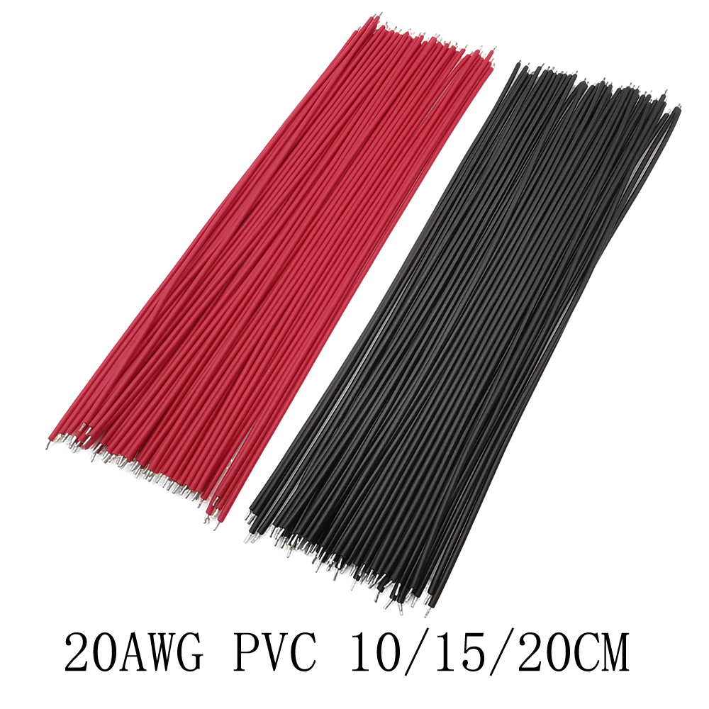 Breadboard Jumper Wire - 100Pcs 20AWG Breadboard Jumper Wire Cable