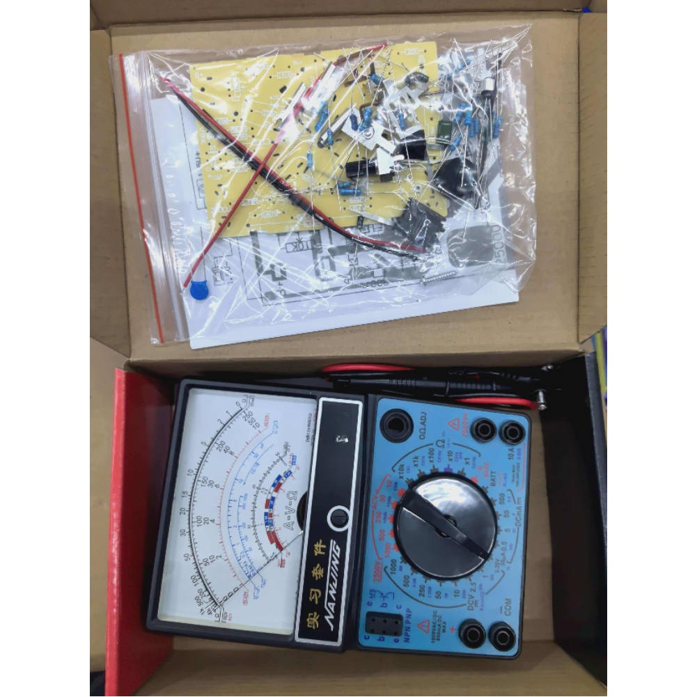 MF47 Analog Multimeter Kit DIY - огляд і ціна Diy Electronics Tool Kit