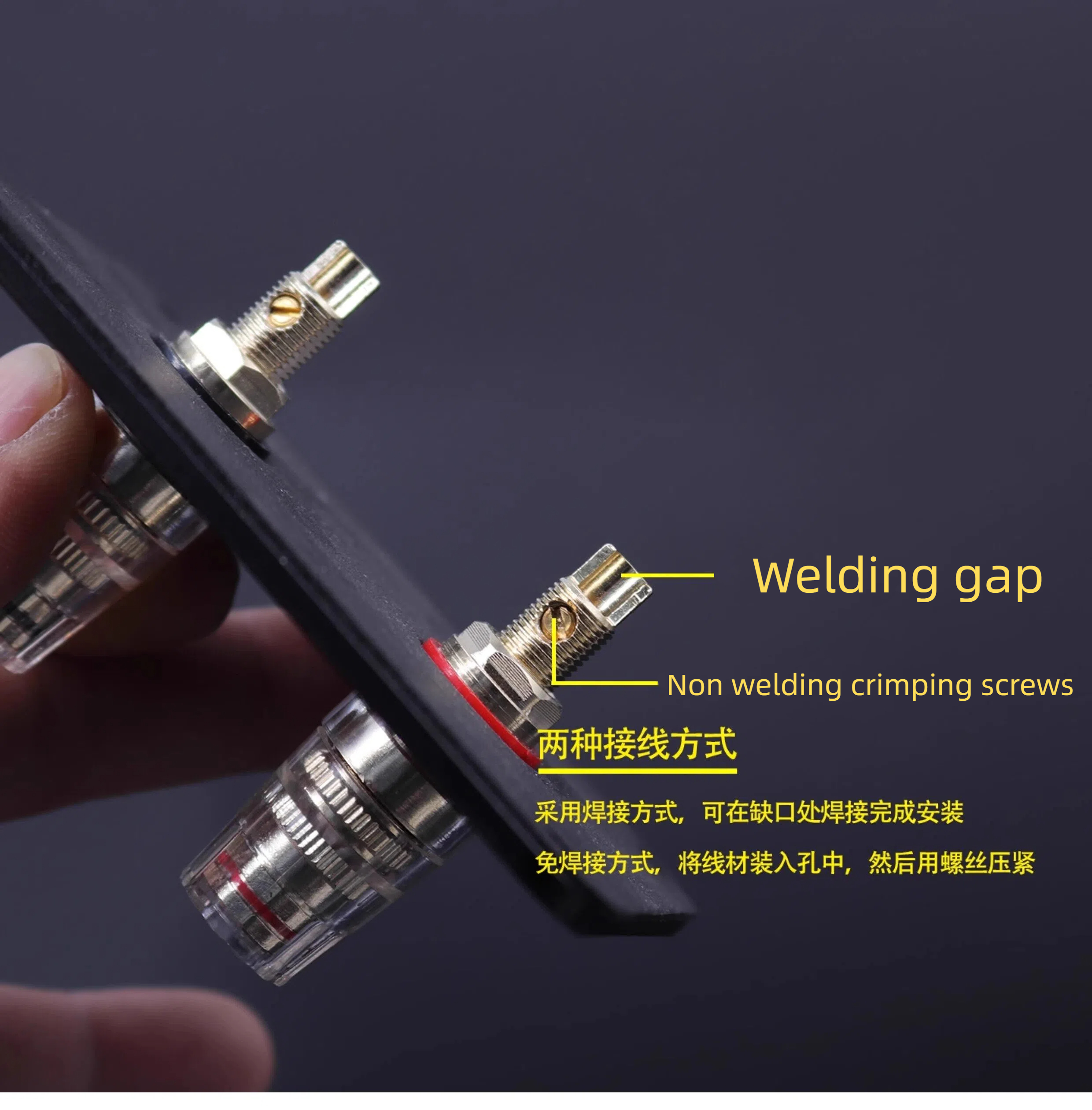 1PC GHXAMP 92x80mm Metal Speak - огляд і ціна Diy Electronics Tool Kit