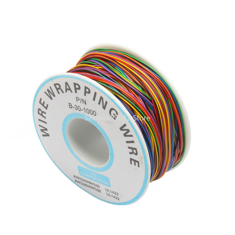 8 Colors OK Line 30AWG Wrappin - огляд і ціна Breadboard Jumper Wire