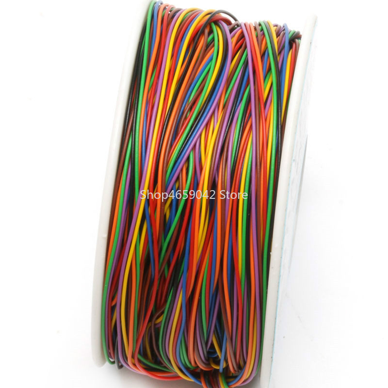 8 Colors OK Line 30AWG Wrappin - огляд і ціна Breadboard Jumper Wire