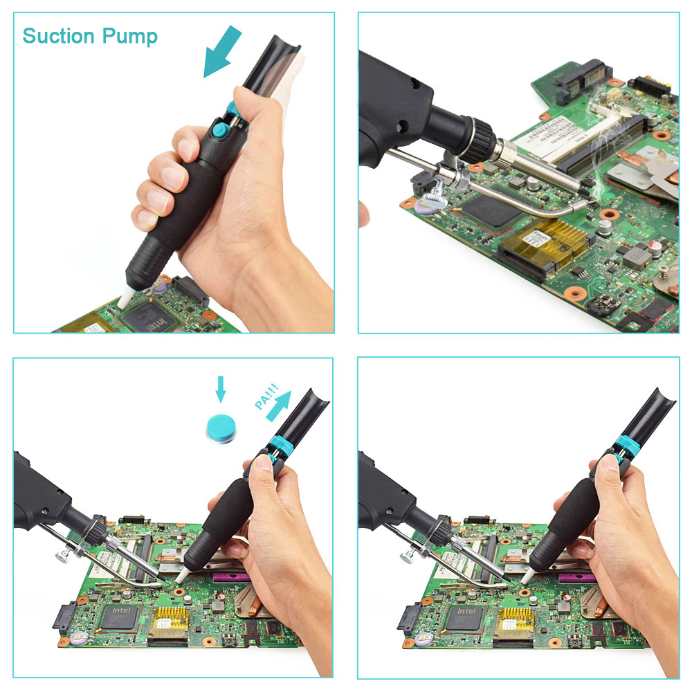 NEWACALOX Vacuum Desoldering P - огляд і ціна Desoldering Pump Solder