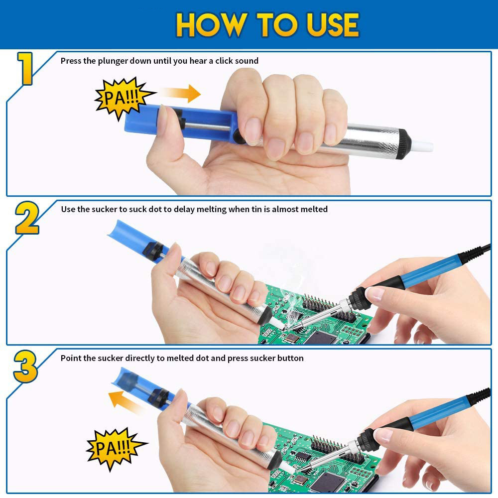 STONEGO Desoldering Pump Solde - огляд і ціна Desoldering Pump Solder