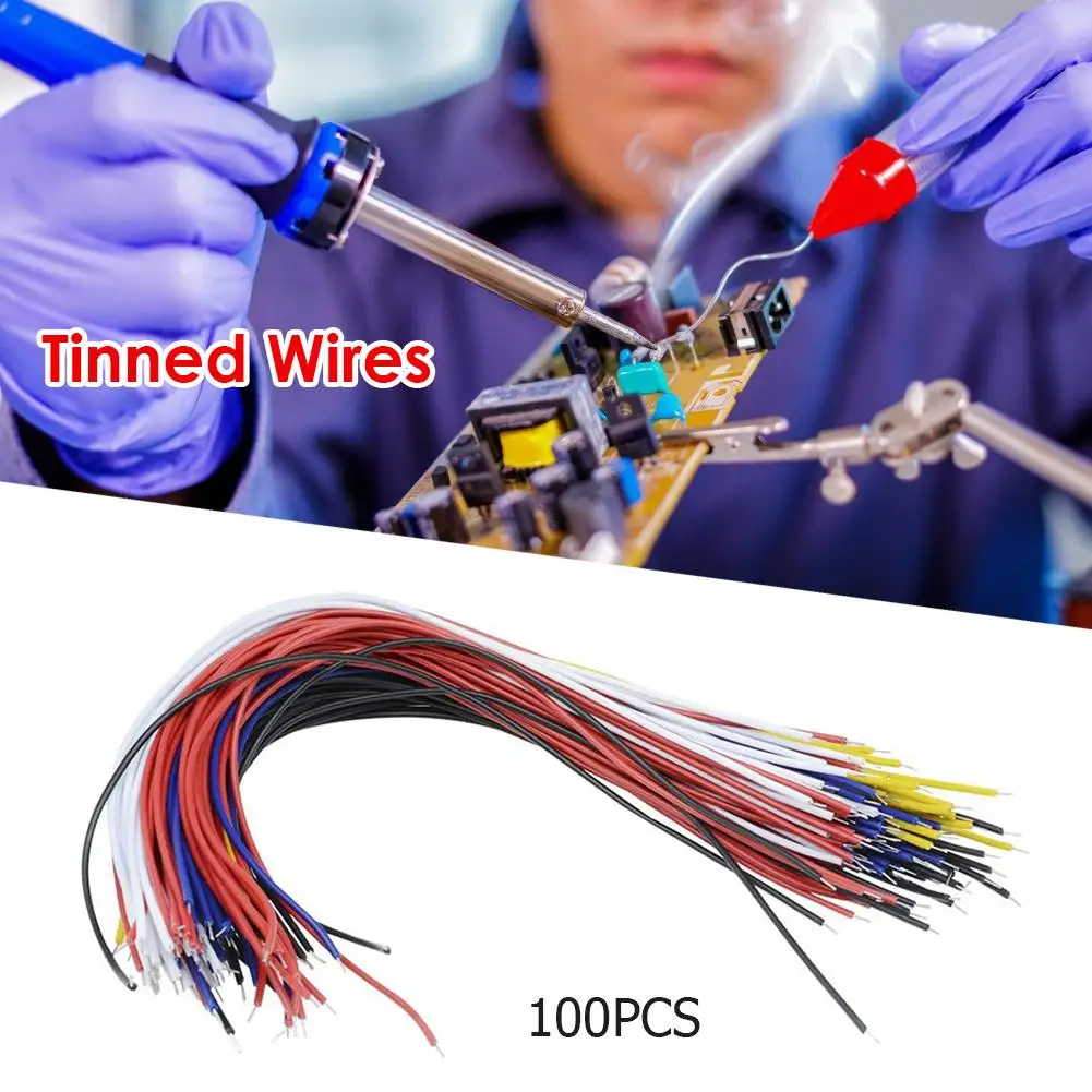 100Pcs/set Double Head PCB Sol - огляд і ціна Breadboard Jumper Wire