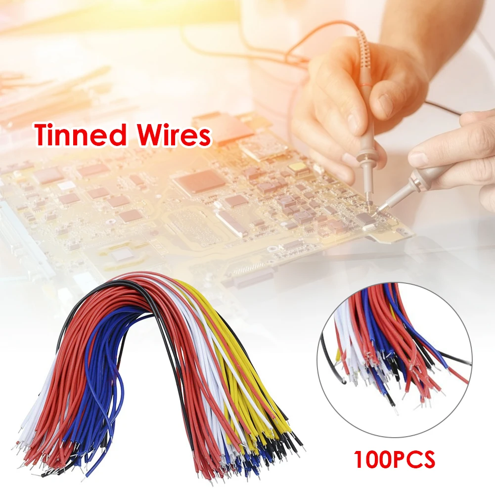 100Pcs/set Double Head PCB Sol - огляд і ціна Breadboard Jumper Wire