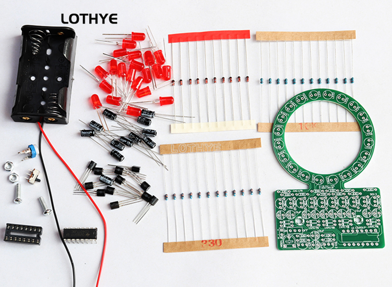 DIY Kit LED Gradient Ring Wate - огляд і ціна Diy Elektronik