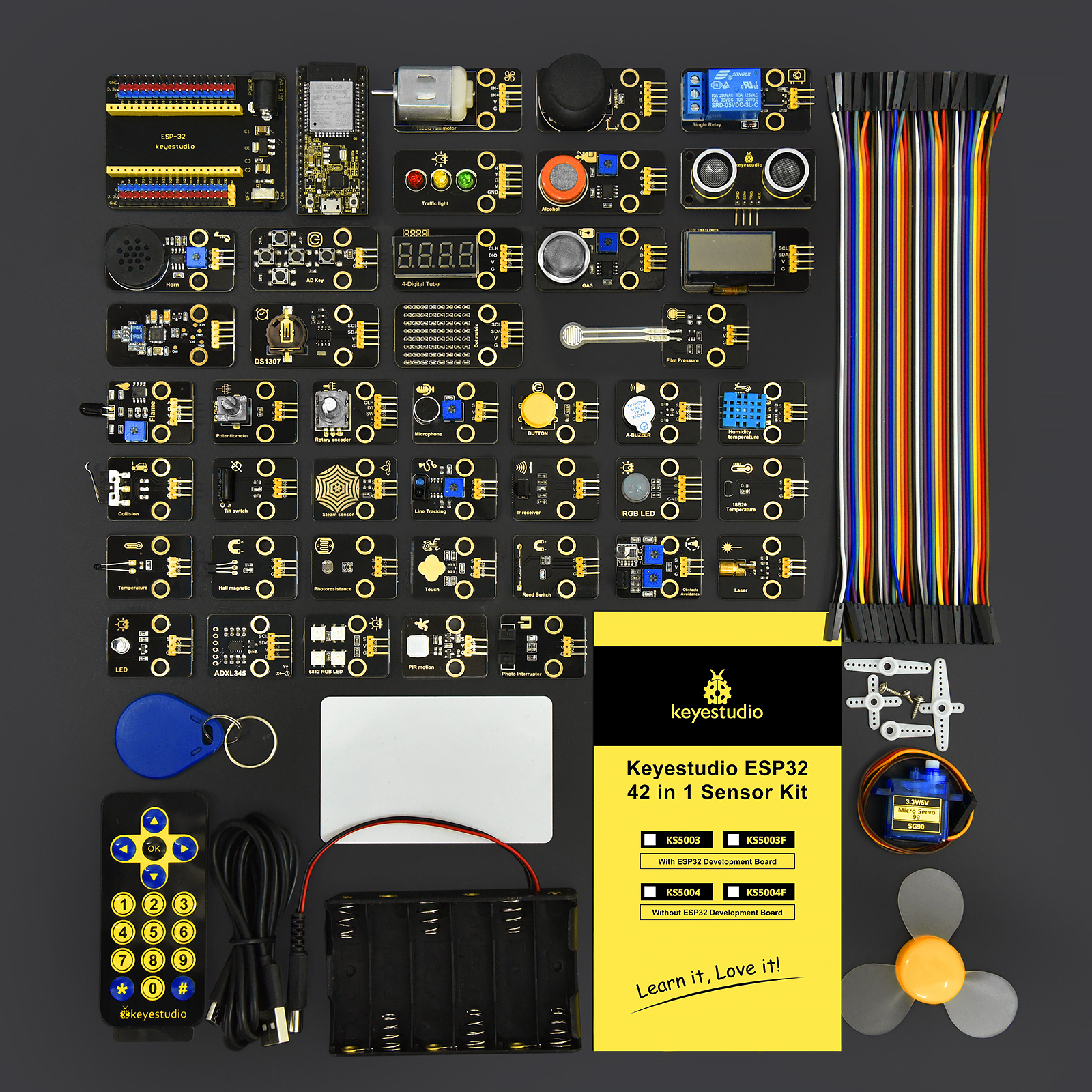 Kidsbits 42 in1 ESP32 Sensor M - огляд і ціна Diy Electronics Projects For Adults
