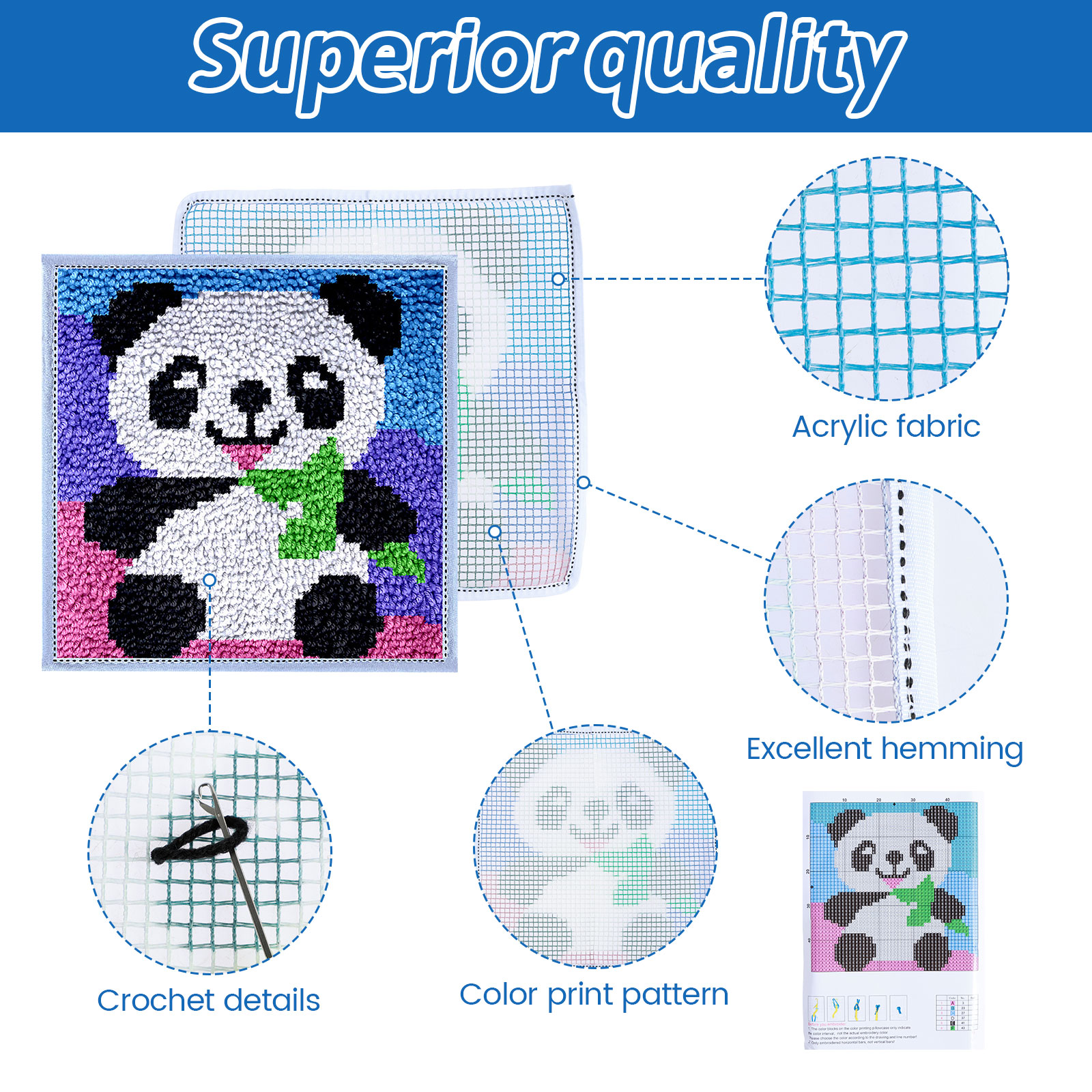 Carpet embroidery with printed - огляд і ціна Diy Electronics Projects For Adults