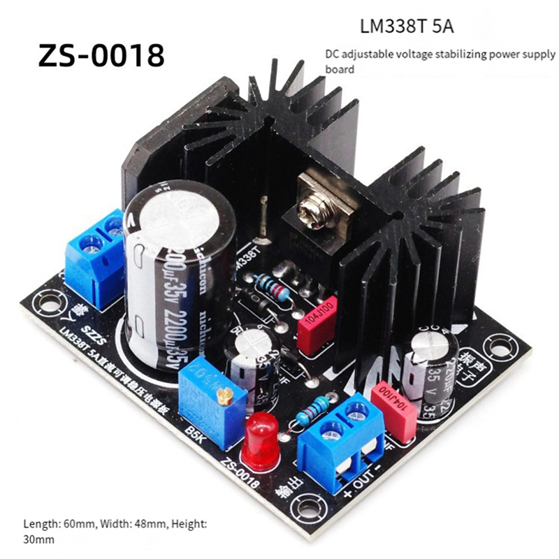 A13E-LM338 5A Output Filament  - огляд і ціна Diy Elektronik
