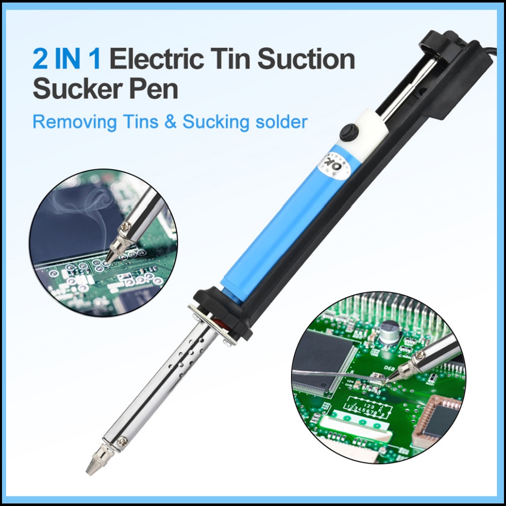 2 In1 Electric Tin Suction Suc - огляд і ціна Desoldering Pump Solder