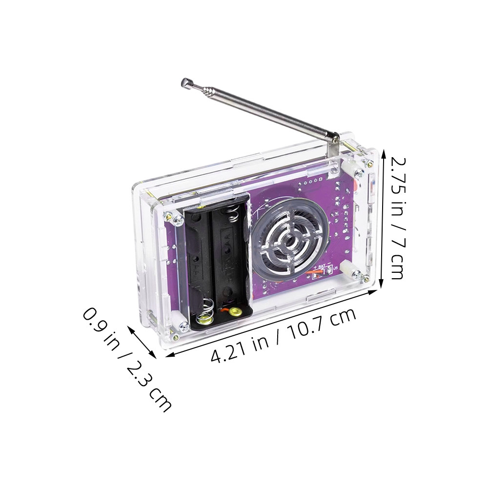 1Set Radio DIY Kit All Compone - огляд і ціна Diy Electronics Projects For Adults