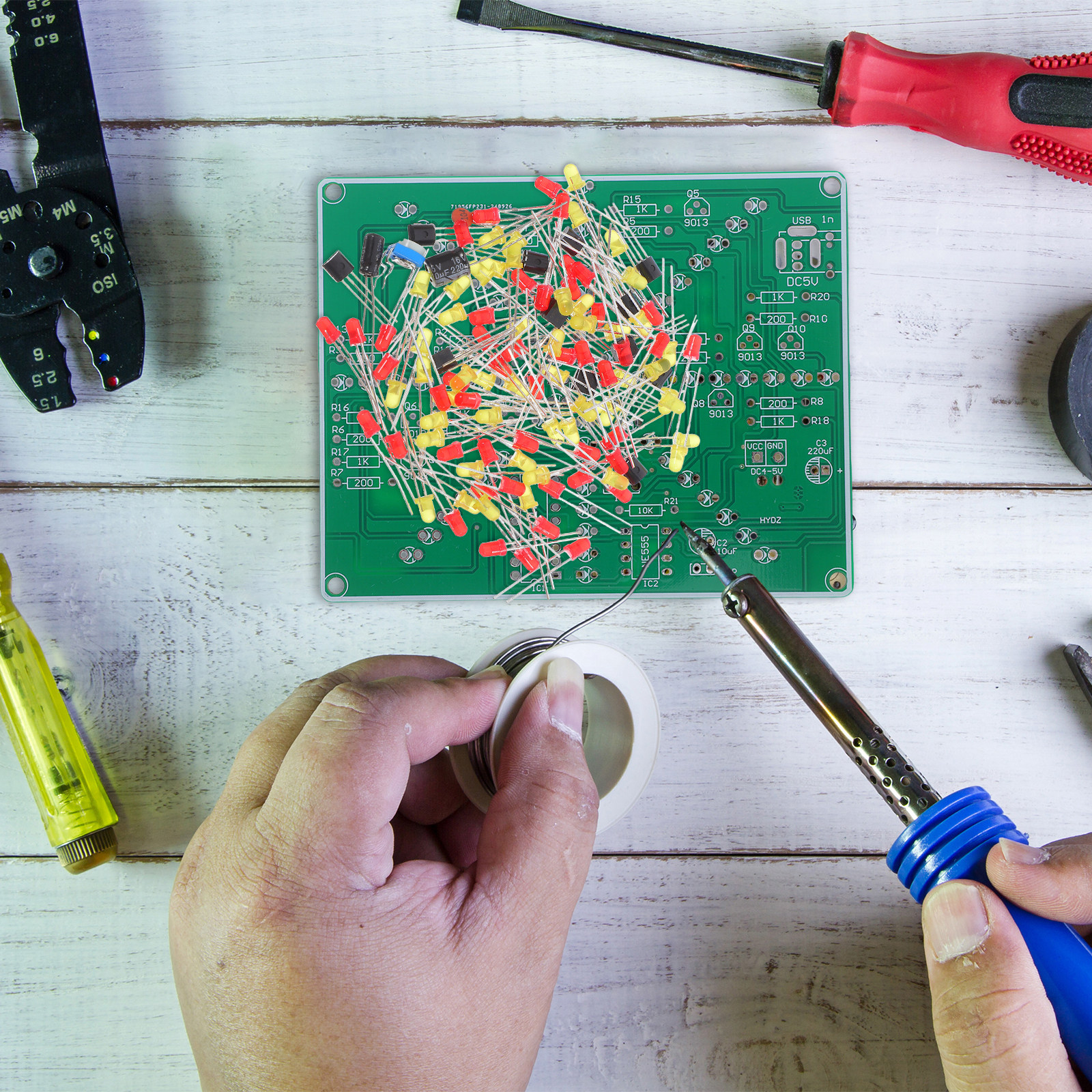 Explosion Light DIY Electronic - огляд і ціна Diy Electronics Projects For Adults