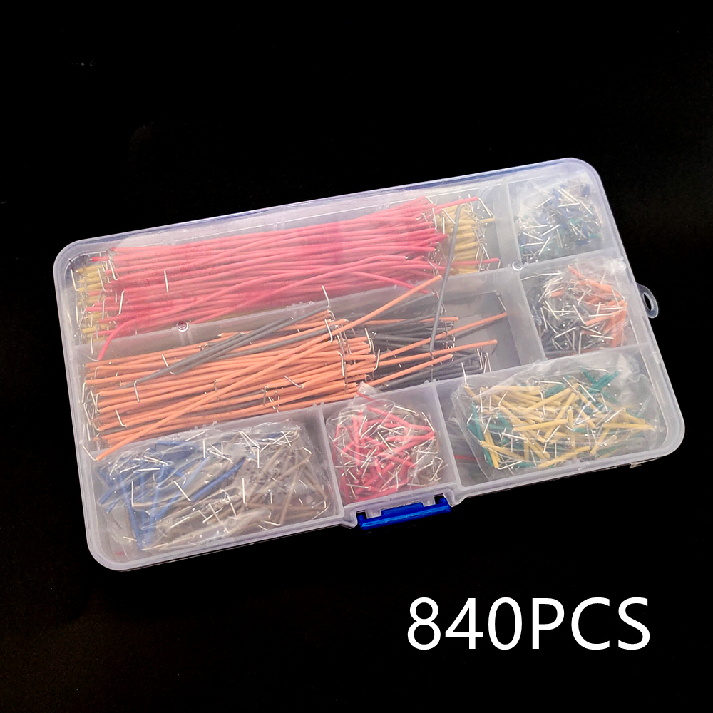 65/140/560/840Pcs/Box Solderle - огляд і ціна Breadboard Jumper Wire