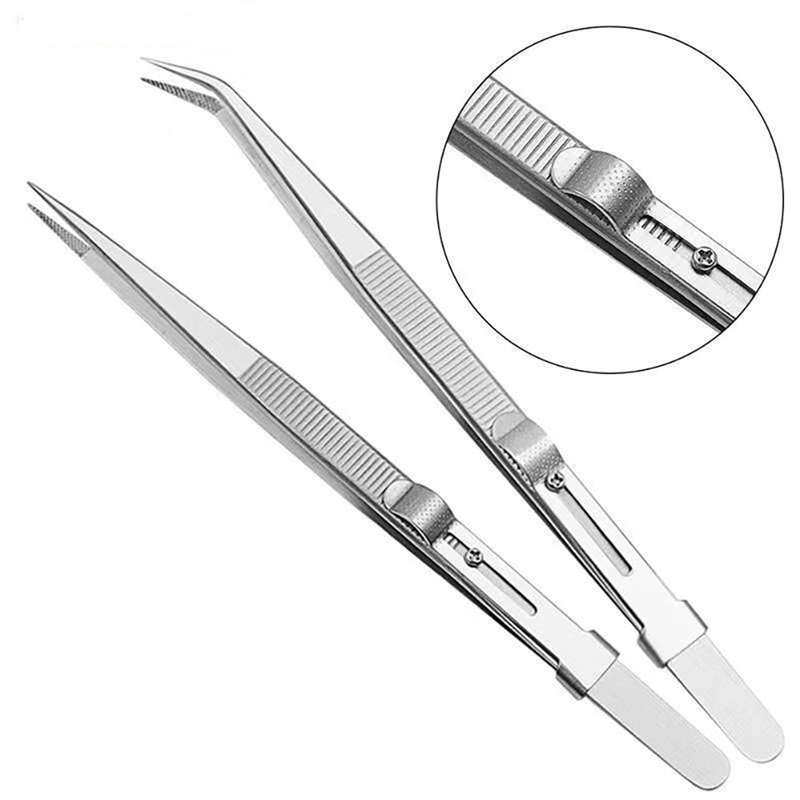 Adjustable Self Clamping Tweez - огляд і ціна Diy Electronics Tool Kit