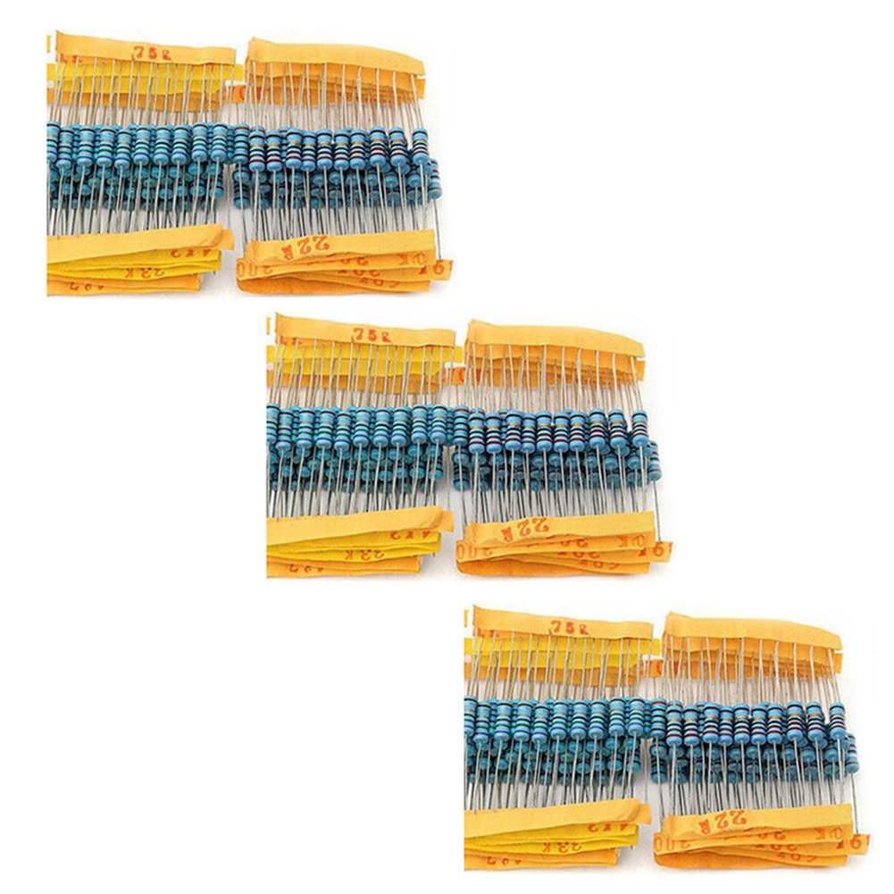 1000pcs 1% 1W 100 Value Metal  - огляд і ціна R/Diy Electronics