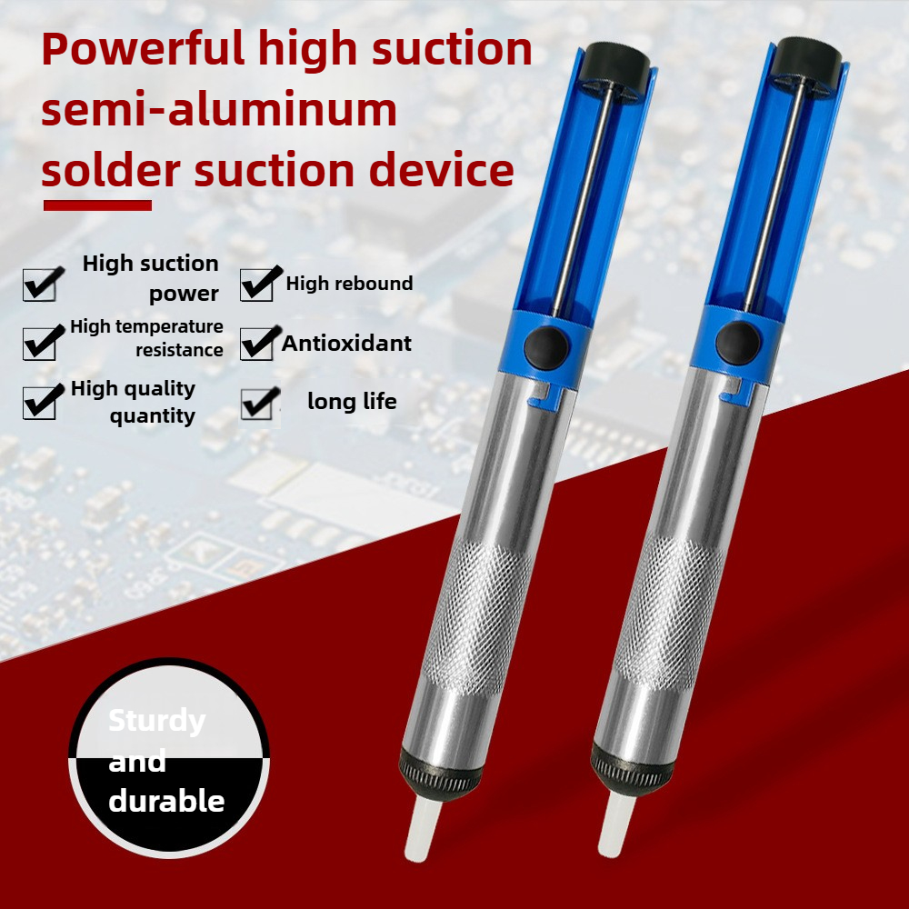Soldering Sucker Pen Aluminum  - огляд і ціна Desoldering Pump Solder