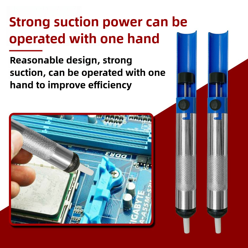 Soldering Sucker Pen Aluminum  - огляд і ціна Desoldering Pump Solder