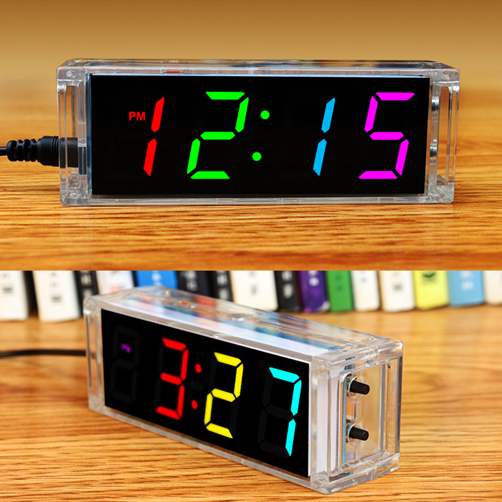 Digital Tube DIY Clock Kit Tem - огляд і ціна Diy Electronics Com