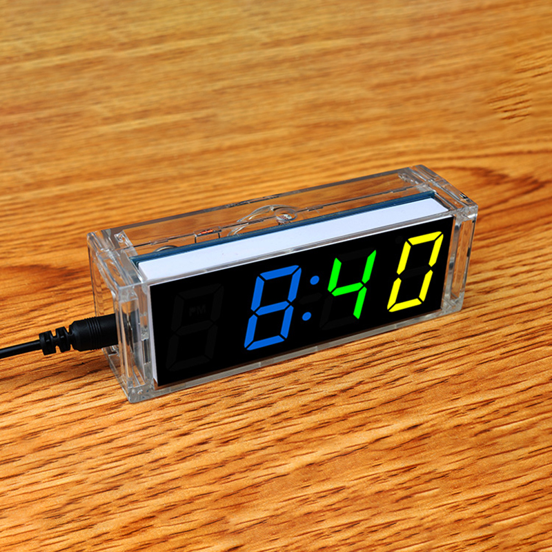 Digital Tube DIY Clock Kit Tem - огляд і ціна Diy Electronics Com