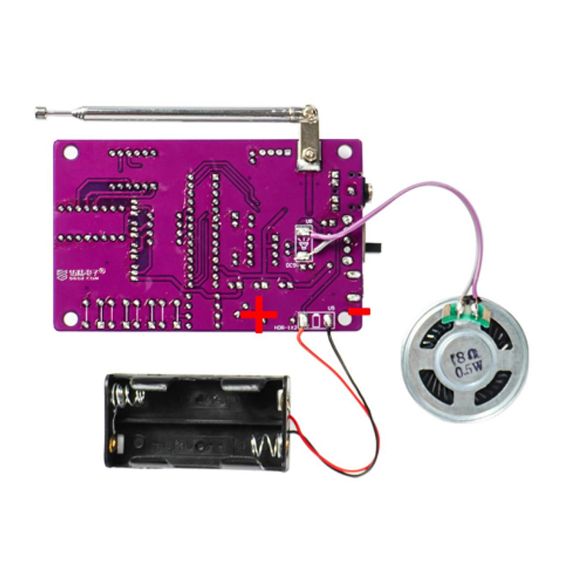 DIY FM Radio Electronic Kit 87 - огляд і ціна Diy Kit Elektronik