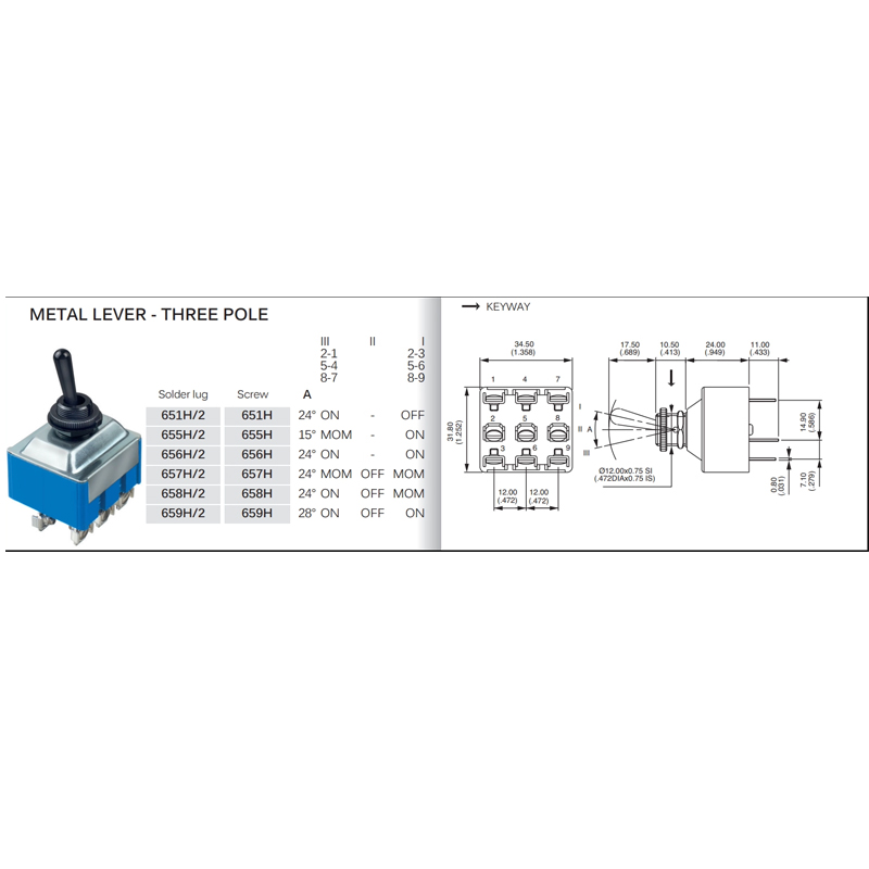 1PCS/LOTS France APEM 657H/2K  - огляд і ціна R/Diy Electronics