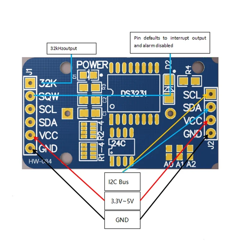 DS3231 AT24C32 Precision RTC M - огляд і ціна Rtc Module Ds3231