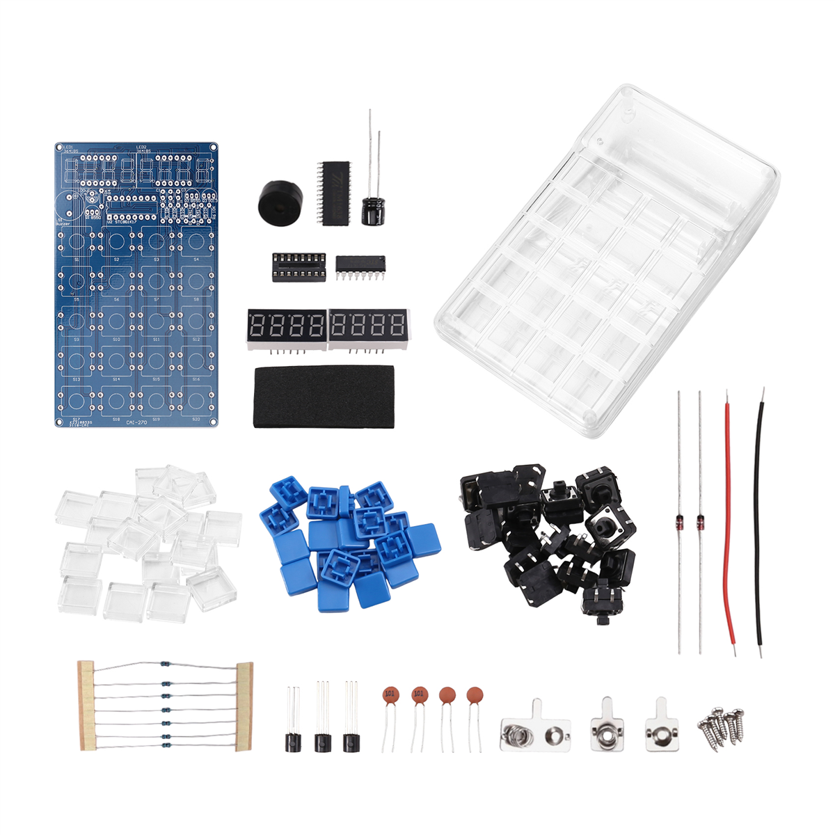 DIY Calculator Kit with LED Di - огляд і ціна Diy Electronics Projects For Adults