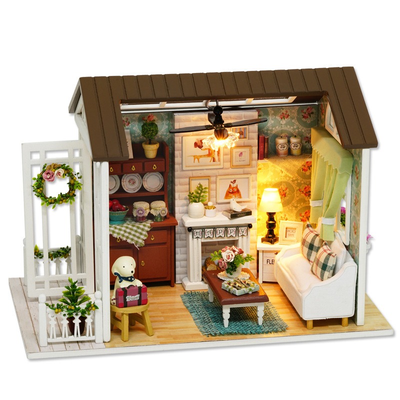 DIY Miniature Doll House Set H - огляд і ціна Diy Electronics Housing