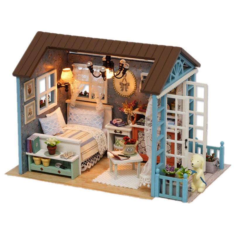 DIY Miniature Doll House Set H - огляд і ціна Diy Electronics Housing