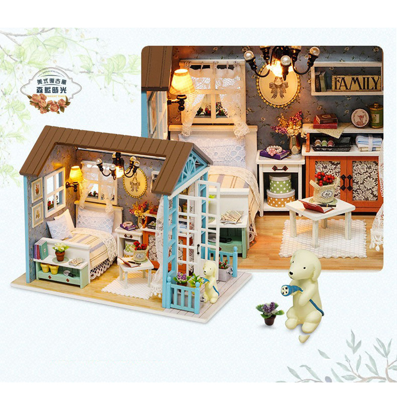 DIY Miniature Doll House Set H - огляд і ціна Diy Electronics Housing