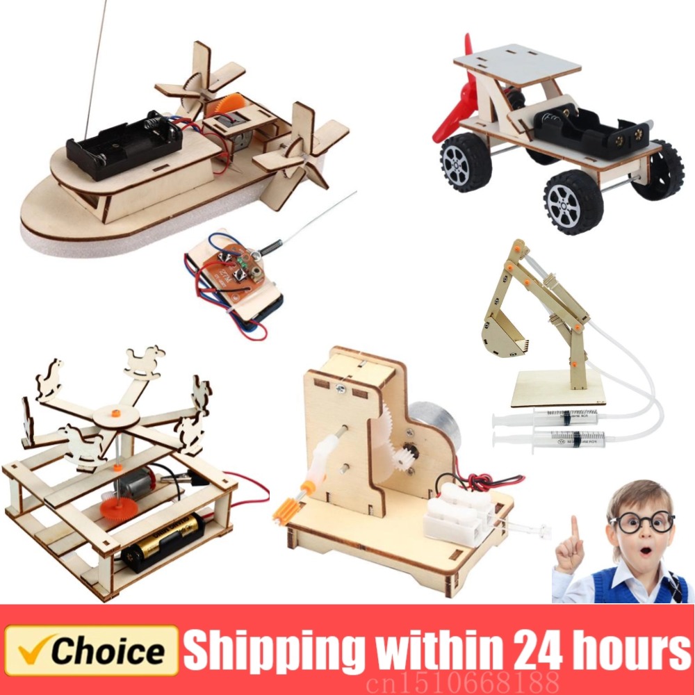DIY Boat Model Science Toys Ki - огляд і ціна Diy Kit Elektronik