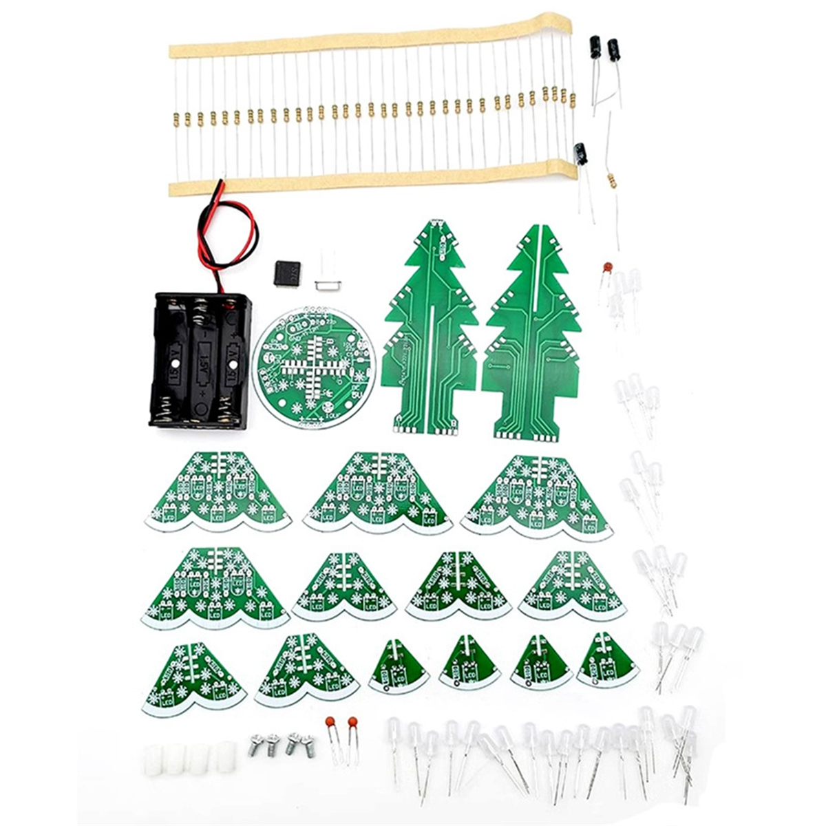 Newest! 3D Stereo Christmas Tr - огляд і ціна Diy Kit Elektronik