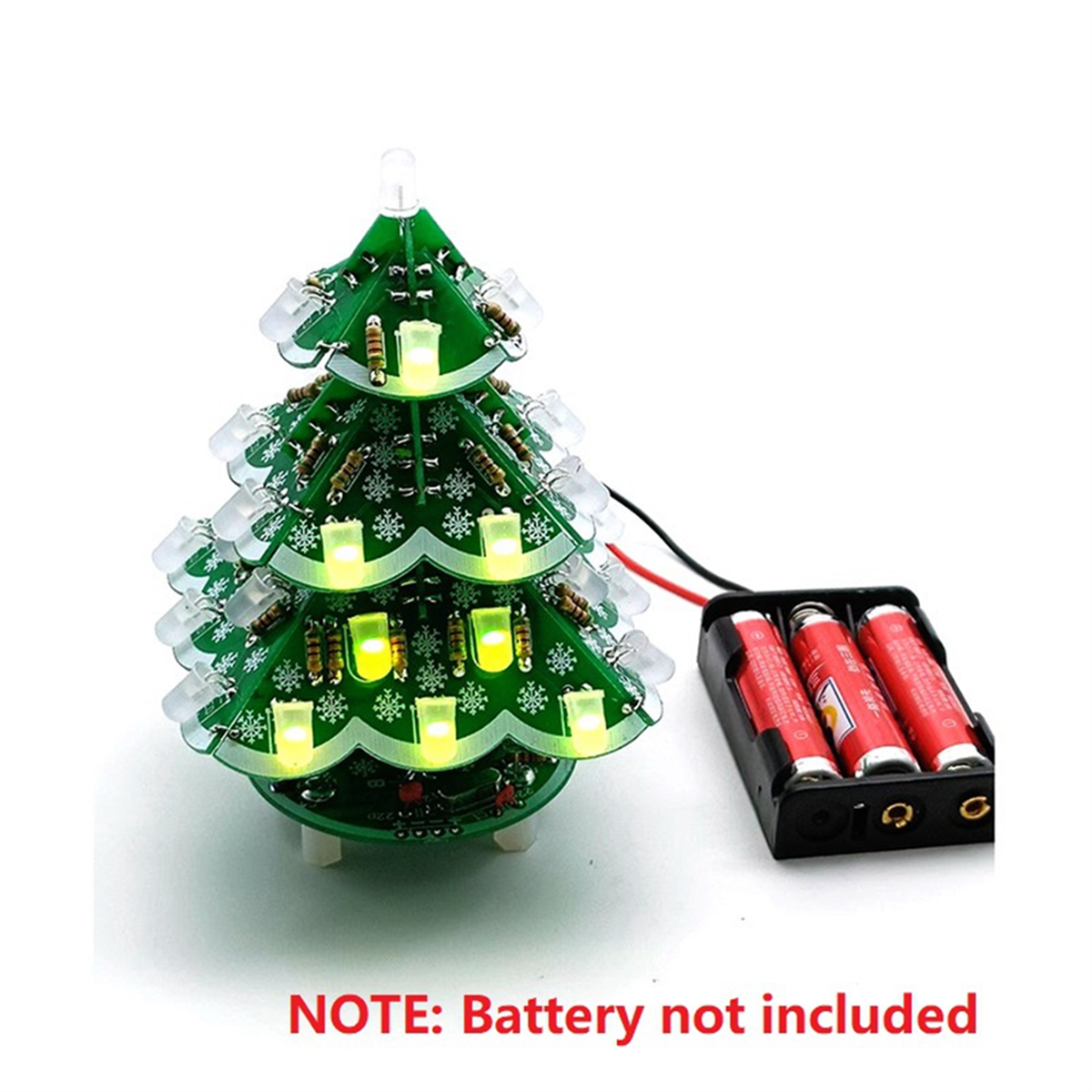 Newest! 3D Stereo Christmas Tr - огляд і ціна Diy Kit Elektronik