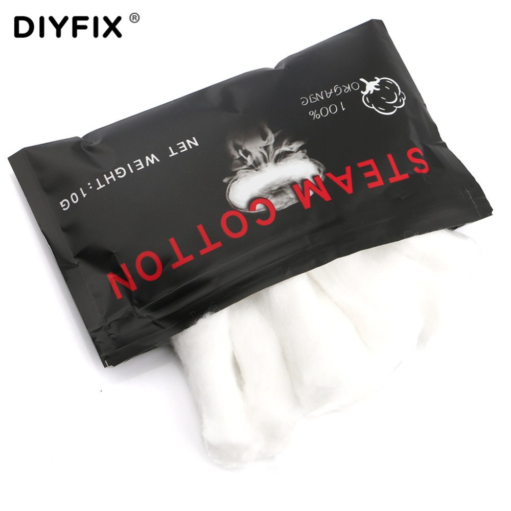 DIYFIX Organic Cotton Bacon Ke - огляд і ціна Diy Vape Electronics