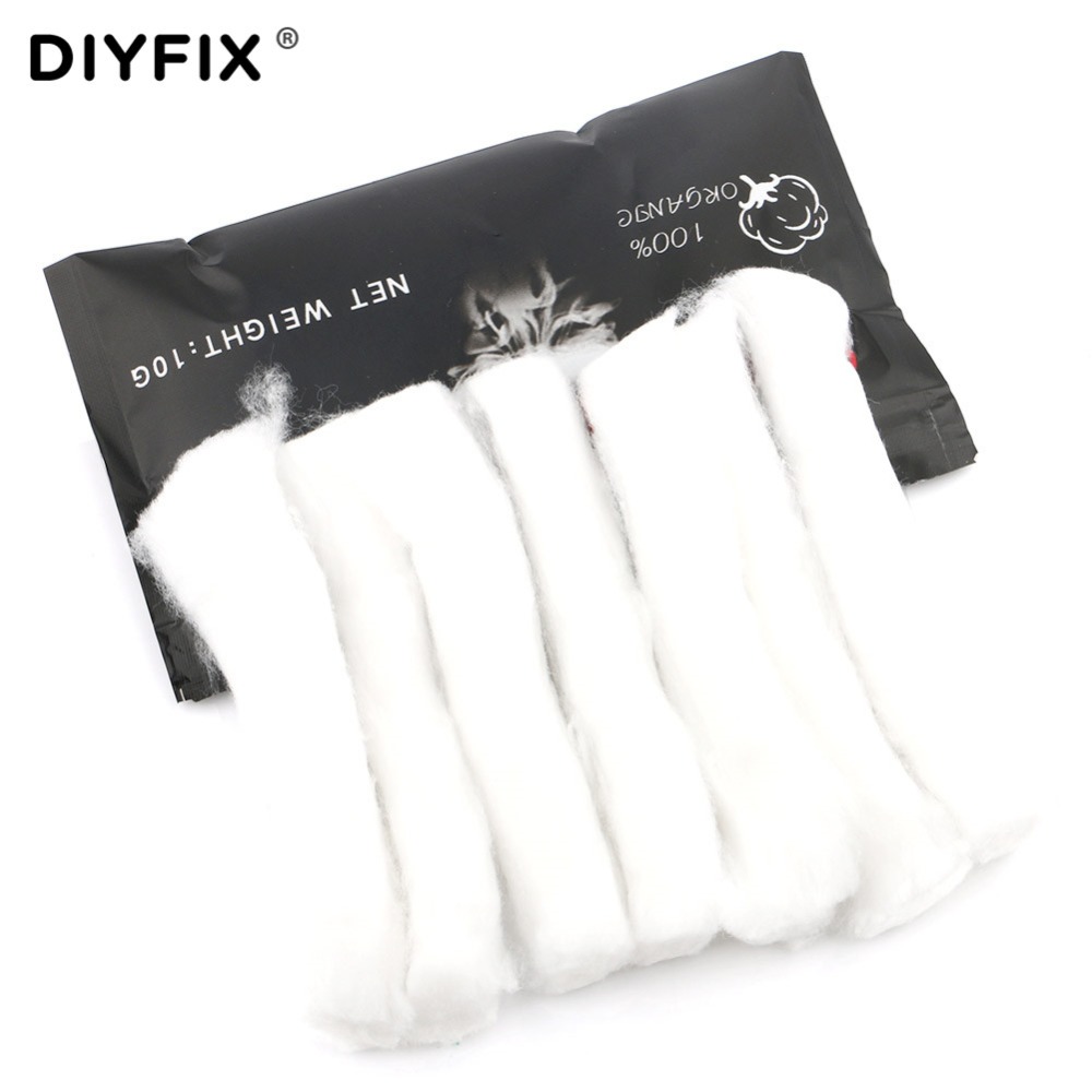 DIYFIX Organic Cotton Bacon Ke - огляд і ціна Diy Vape Electronics