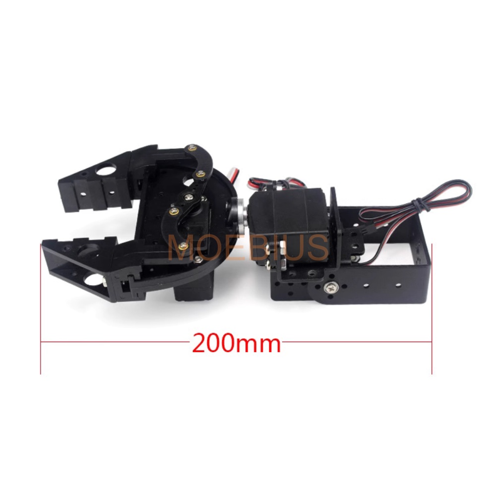 2 DOF Robot Arm Claw Gripper M - огляд і ціна Diy Kit Elektronik