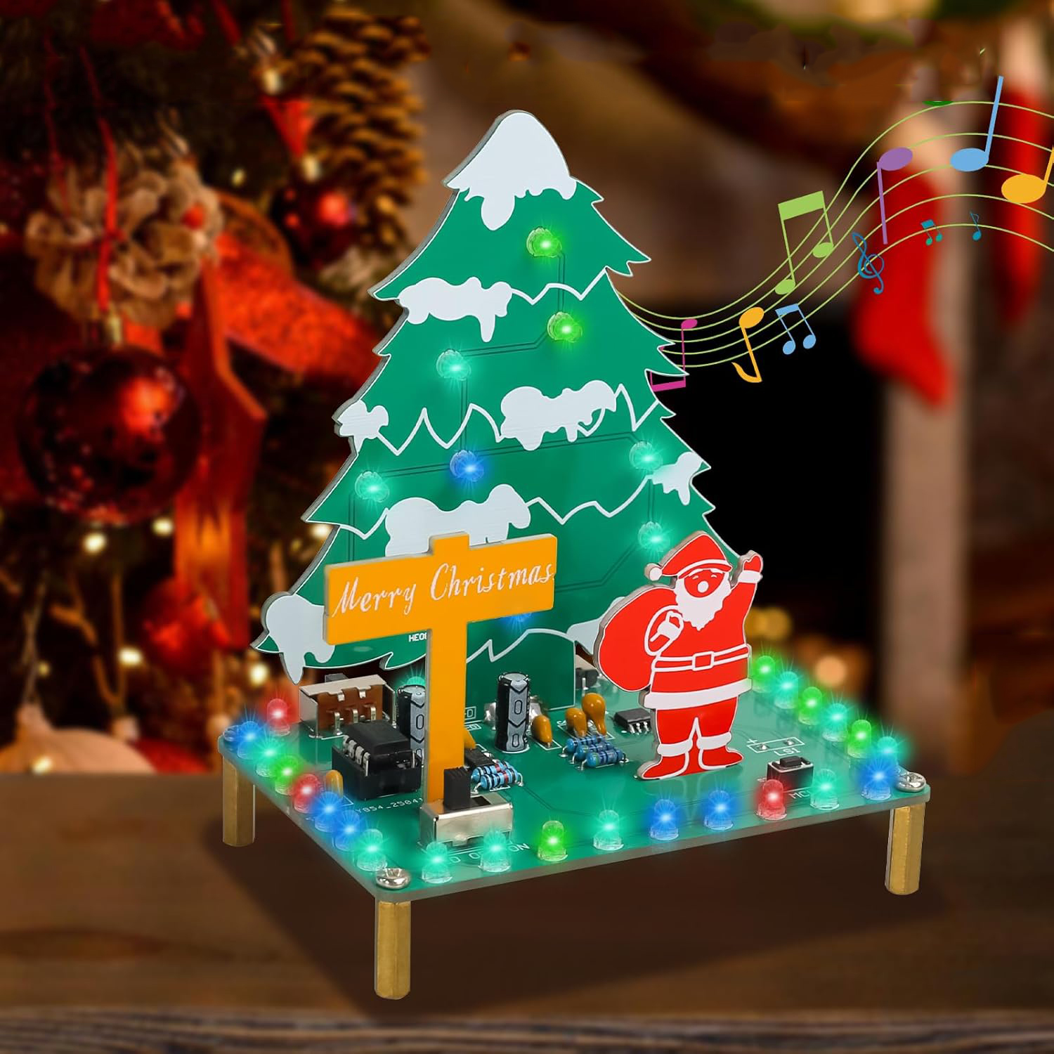Musical Christmas Tree Solderi - огляд і ціна Diy Electronics Projects For Adults
