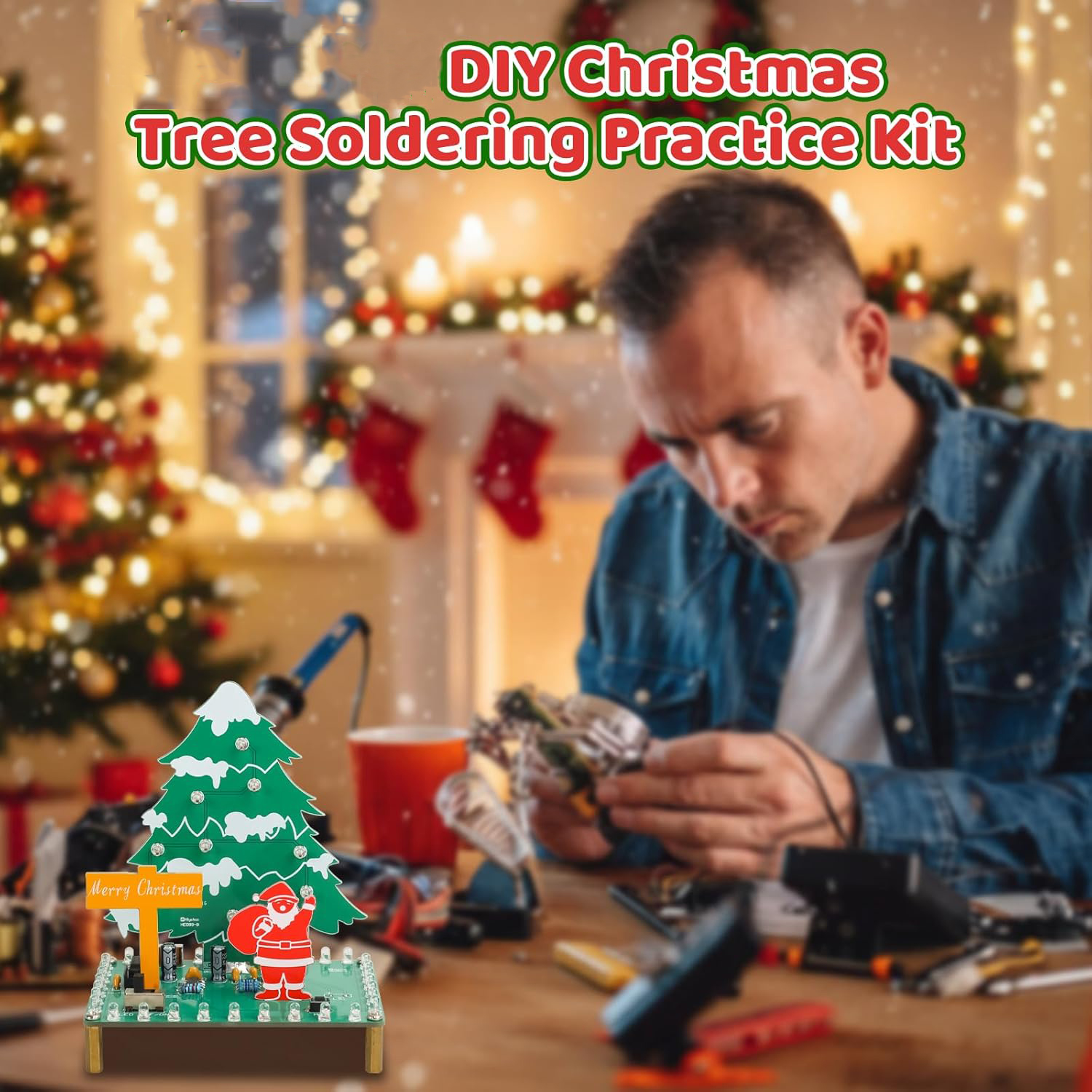 Musical Christmas Tree Solderi - огляд і ціна Diy Electronics Projects For Adults