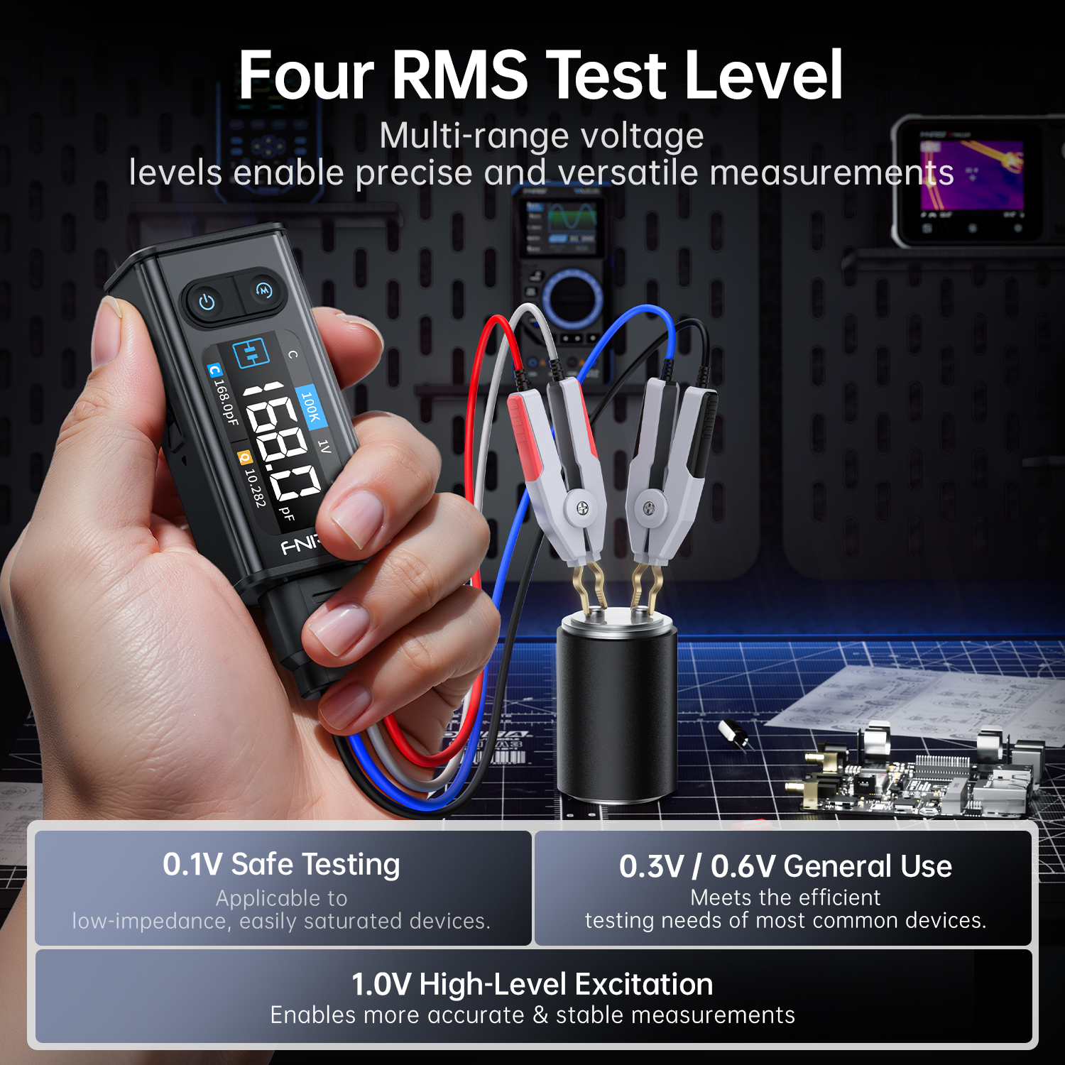 FNIRSI LCR-ST2 Digital LCR Met - огляд і ціна R/Diy Electronics