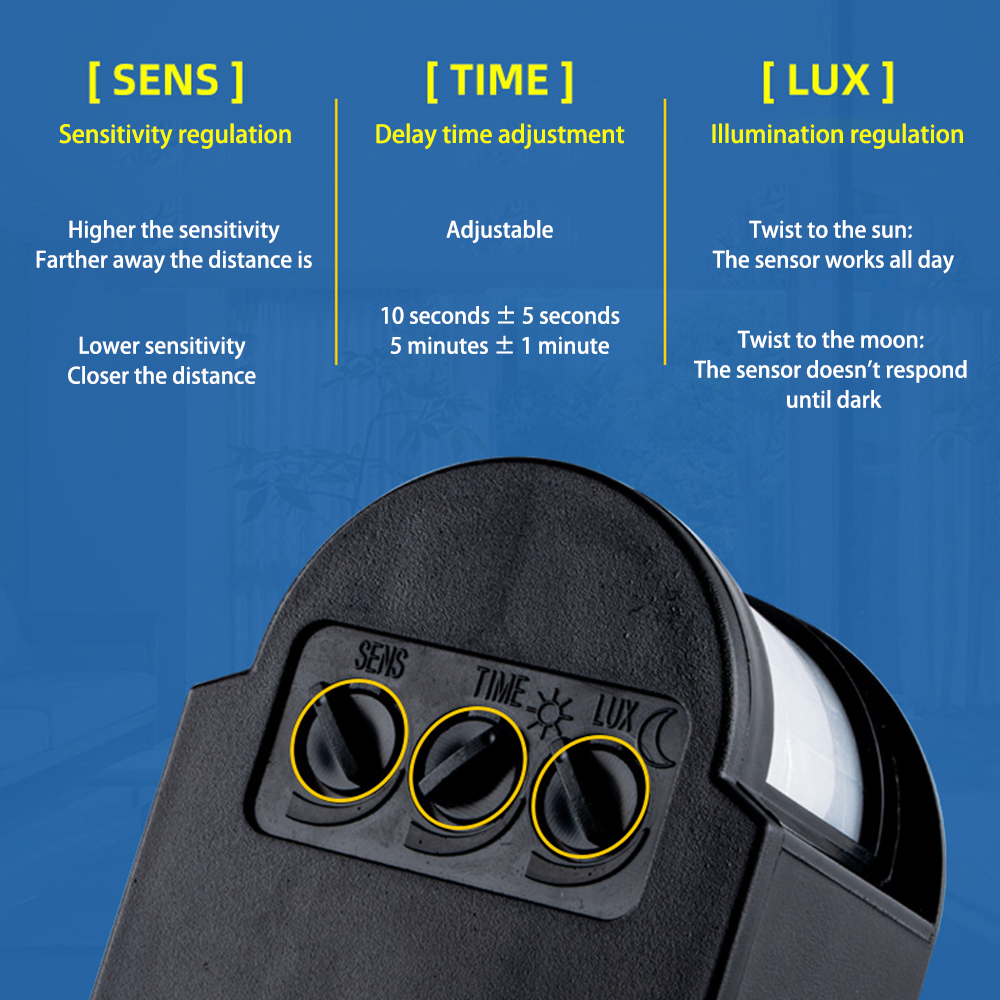Outdoor PIR DC 24V Automatic I - огляд і ціна Ldr Light Sensor