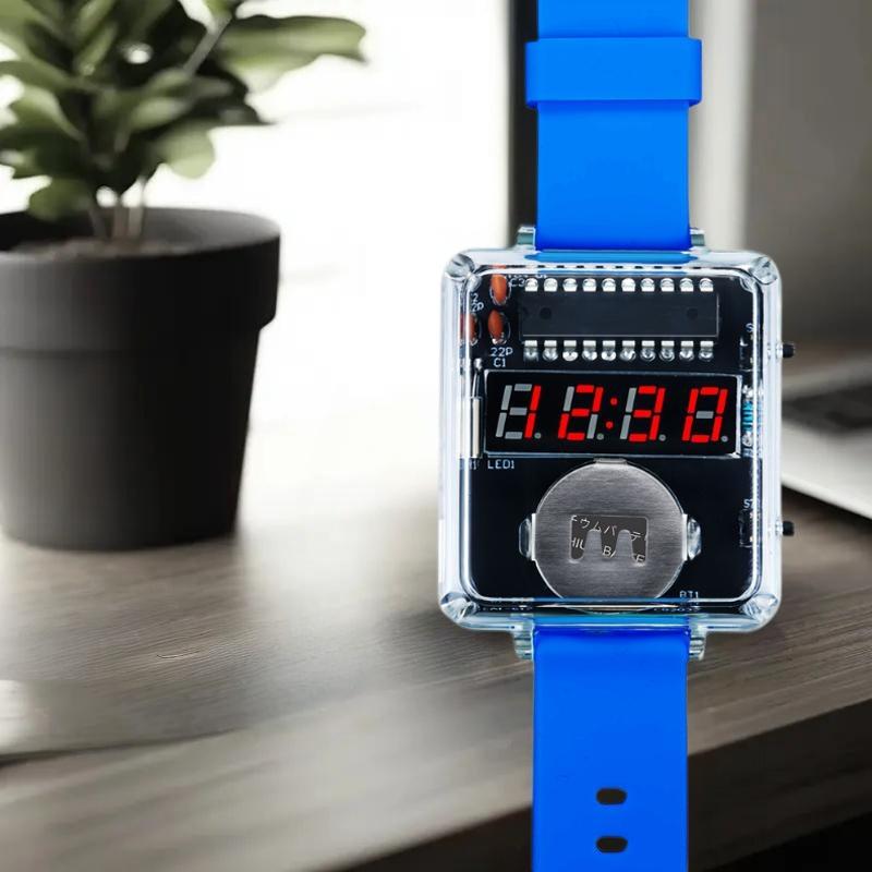 1Set DIY Electronic Watch Kit  - огляд і ціна Diy Electronics Com