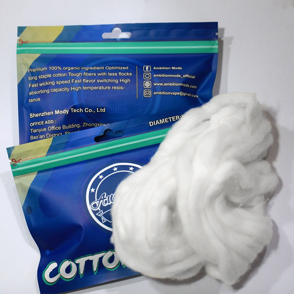 Original Ambition Mods Cotton  - огляд і ціна Diy Vape Electronics