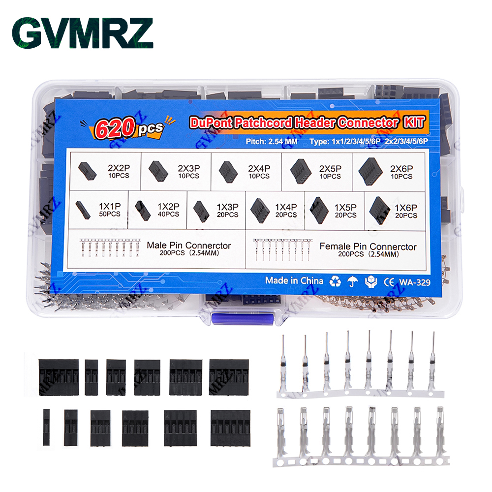 620PCS DuPont Header Connector - огляд і ціна Diy Electronics Com