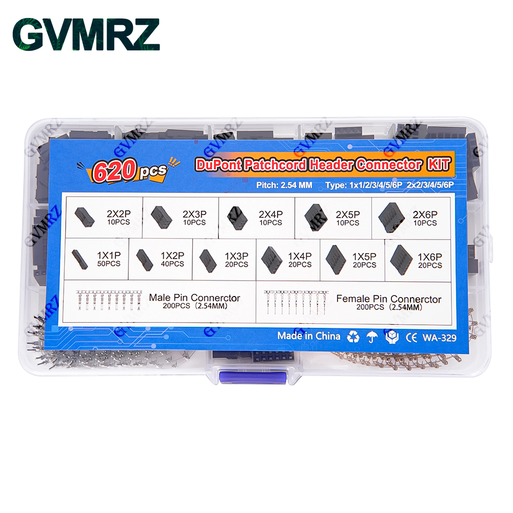 620PCS DuPont Header Connector - огляд і ціна Diy Electronics Com